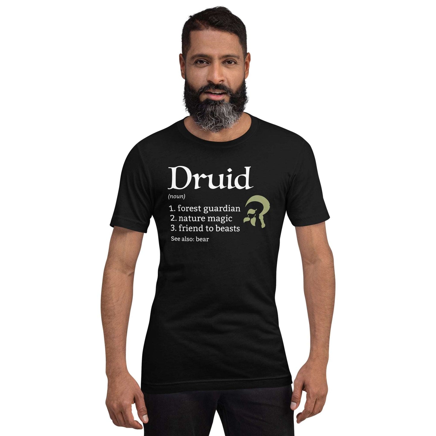 Druid Class Definition T-Shirt – Funny DnD Definition Tee T-Shirt