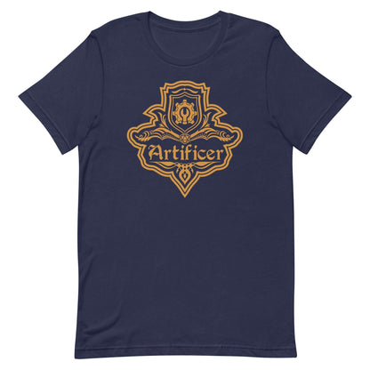 Artificer Class Emblem T-Shirt – DnD Artificer Tee T-Shirt Navy / S