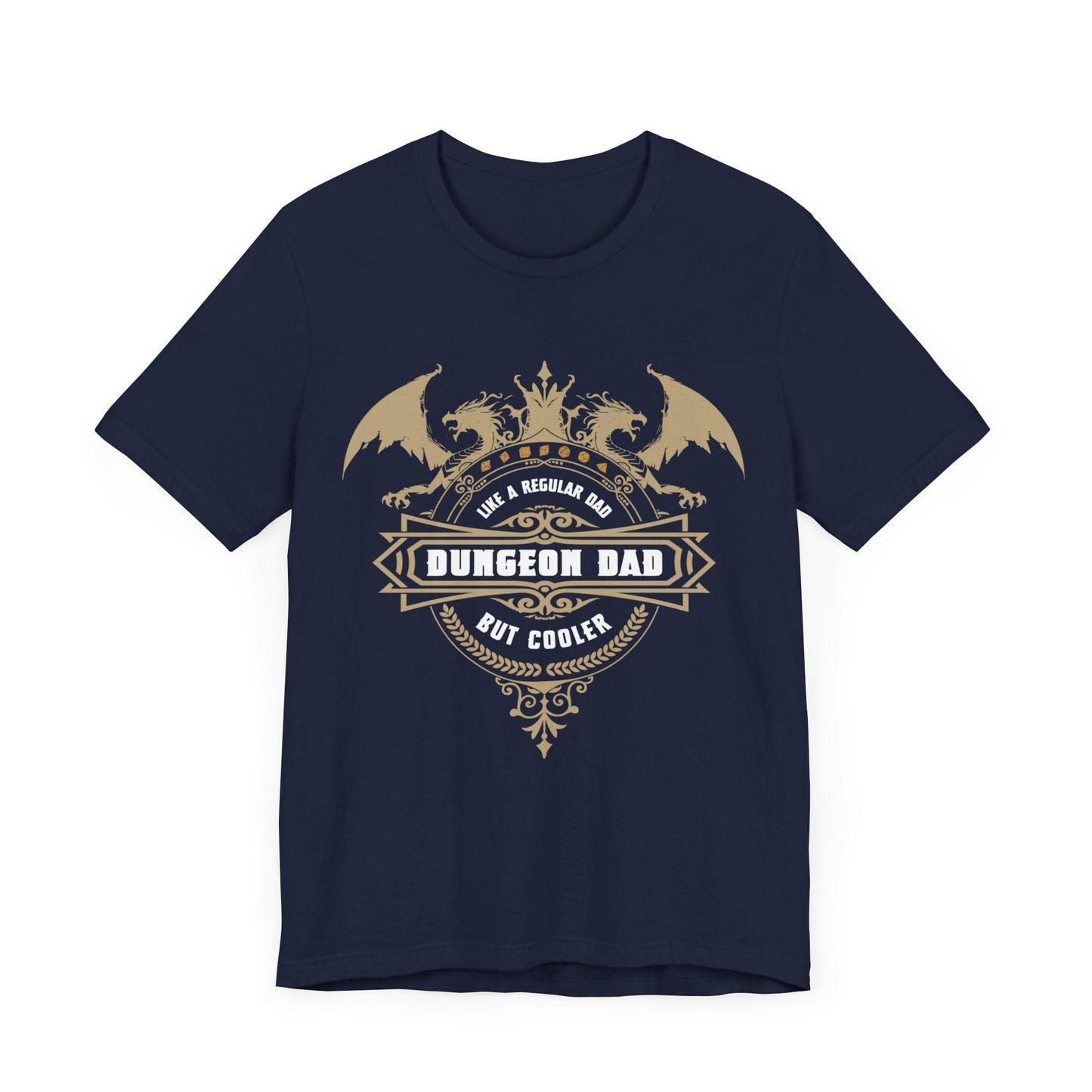 DnD Dungeon Dad T-Shirt T-Shirt Navy / S