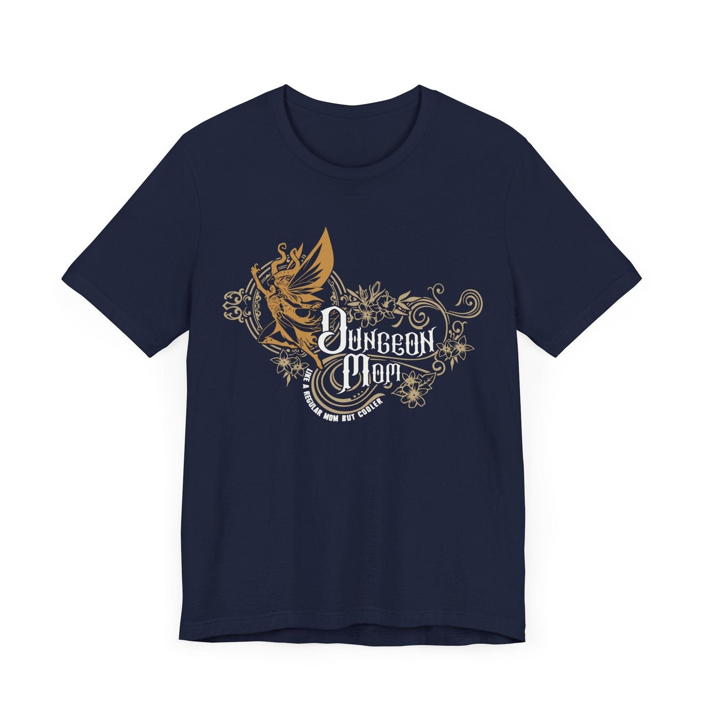 DnD Dungeon Mom T-Shirt T-Shirt Navy / S