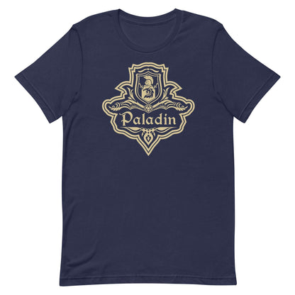DnD Paladin Class Emblem T-Shirt - Dungeons & Dragons Paladin Tee T-Shirt Navy / S