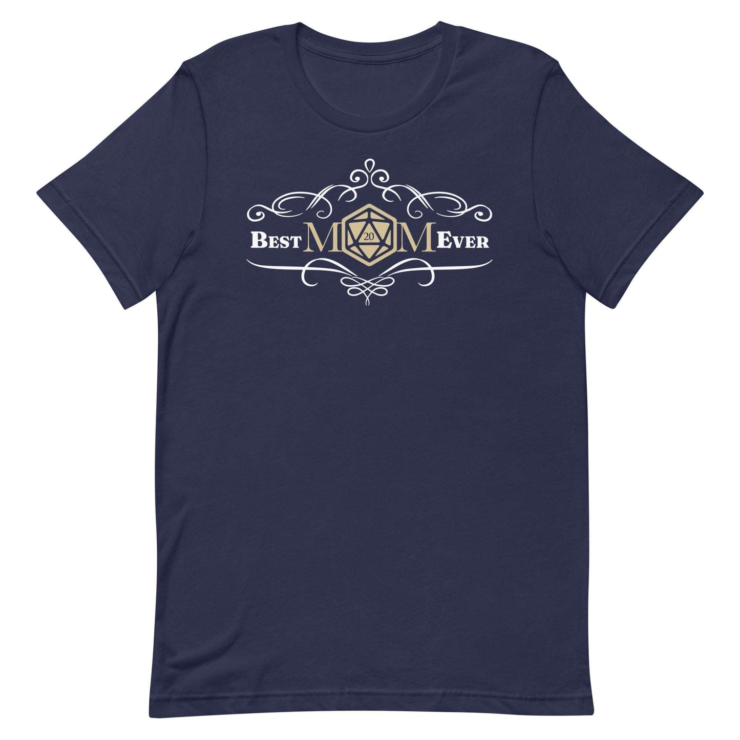 DnD Best Mom Ever Shirt - Dungeons & Dragons Mother's Day T-Shirt T-Shirt Navy / XS