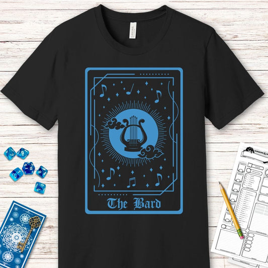 The Bard Tarot Card T-Shirt – DnD Class Series T-Shirt