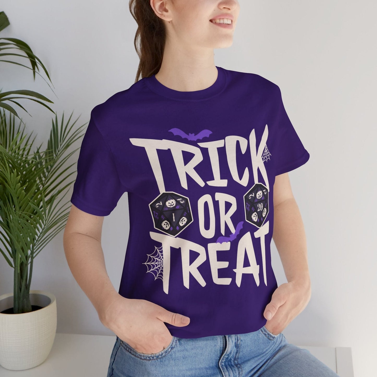 Trick or Treat Halloween Dice Shirt T-Shirt