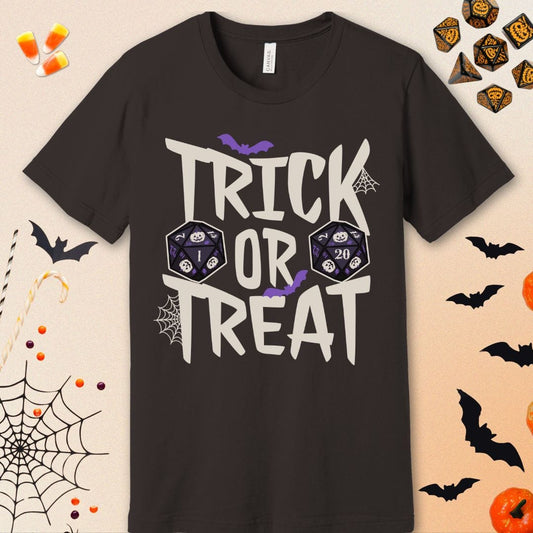 Trick or Treat Halloween Dice Shirt T-Shirt