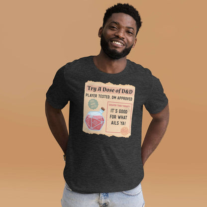 Vintage DnD Health Potion T-Shirt – Player Tested, DM Approved T-Shirt