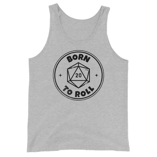 Born To Roll DnD Tank Top Tank Top Athletic Heather / XS