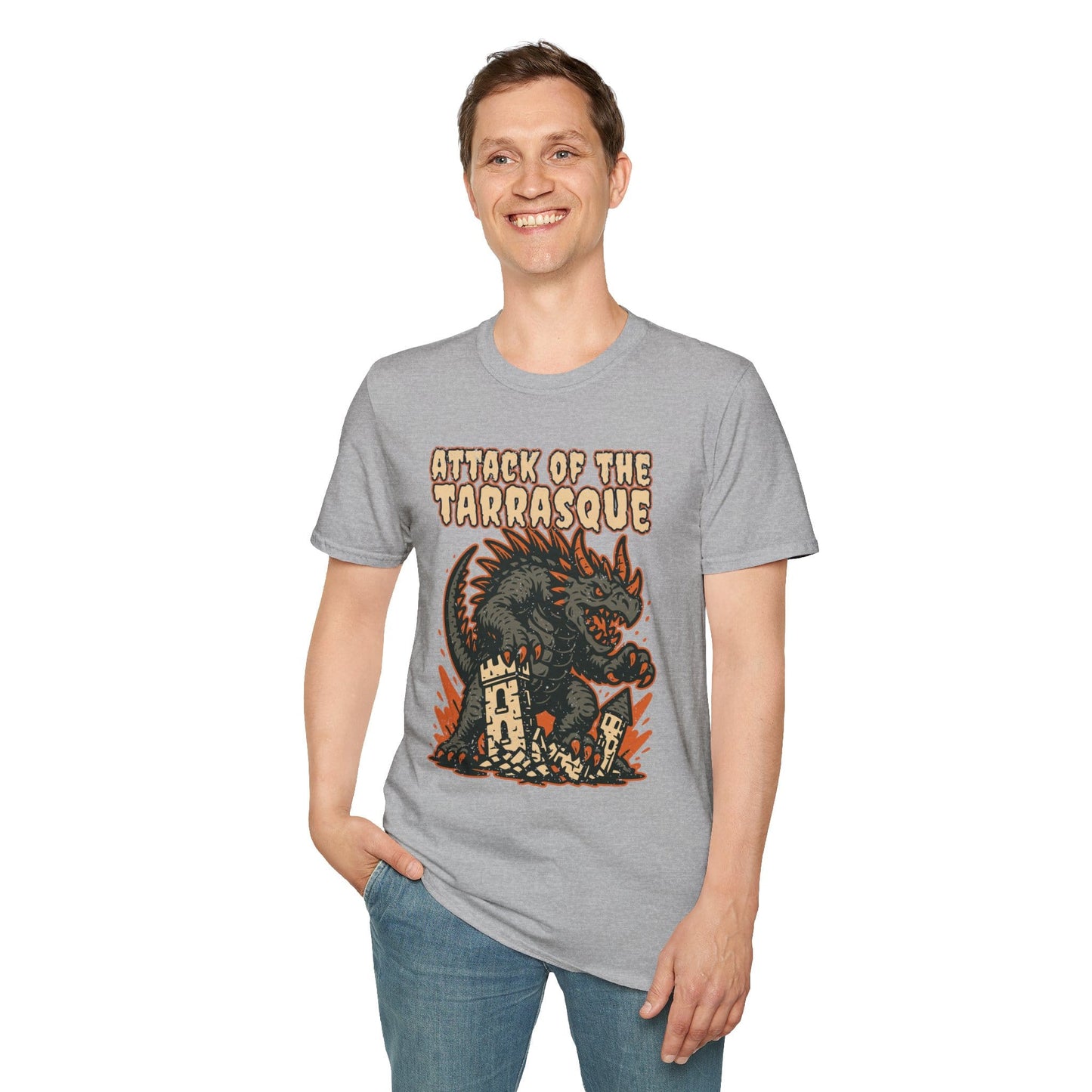 Printify T-Shirt Tarrasque Monster T-Shirt