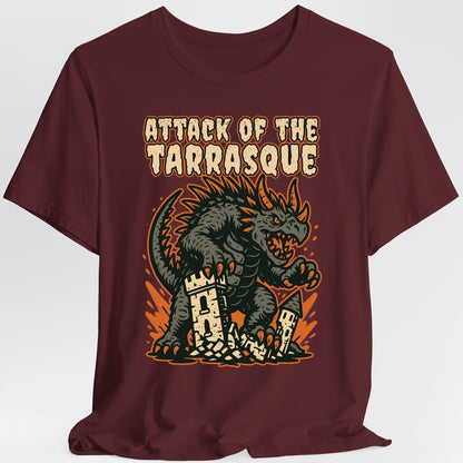 Printify T-Shirt Maroon / S Tarrasque Monster T-Shirt