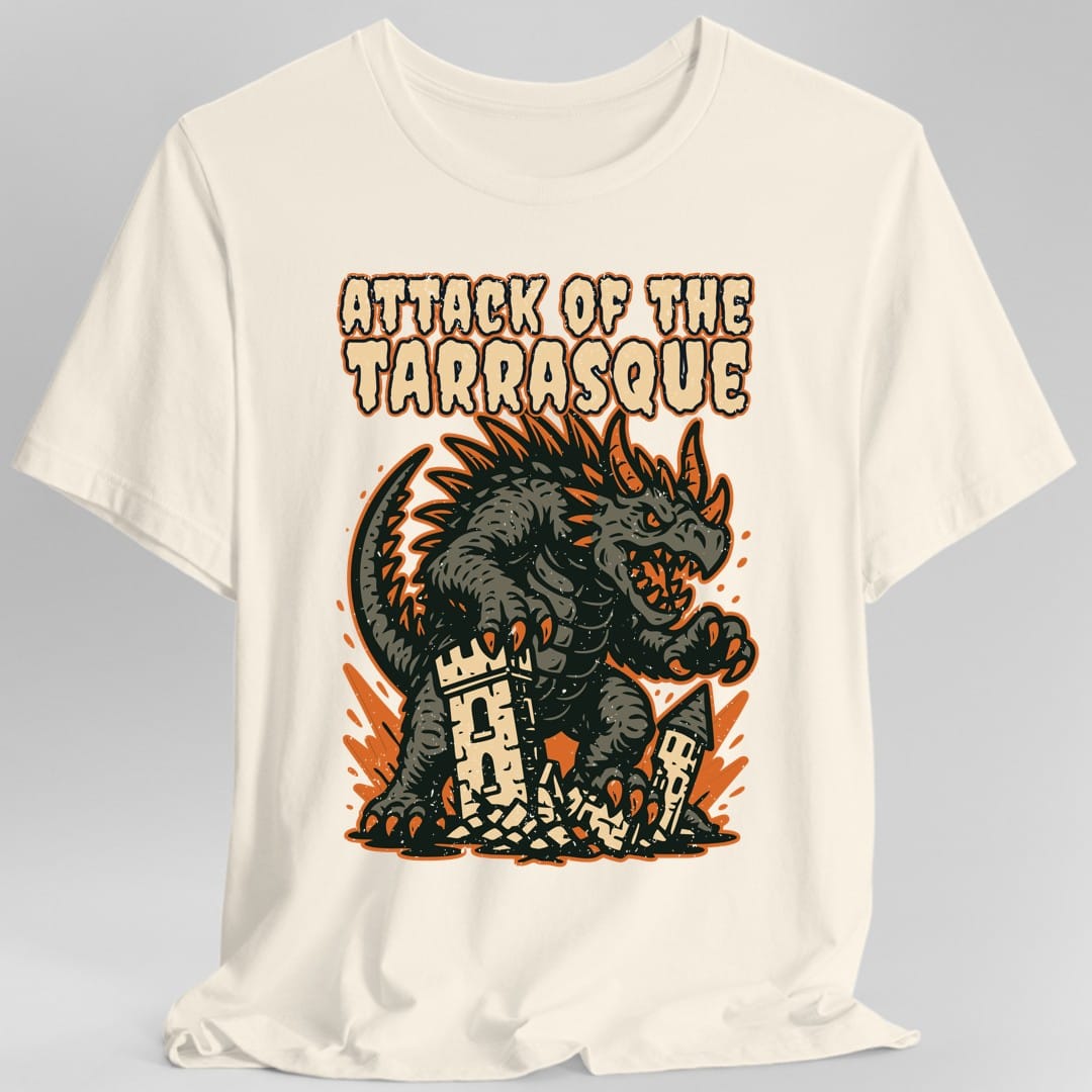 Printify T-Shirt Natural / S Tarrasque Monster T-Shirt
