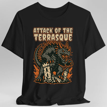 Printify T-Shirt Black / S Terrasque Monster T-Shirt