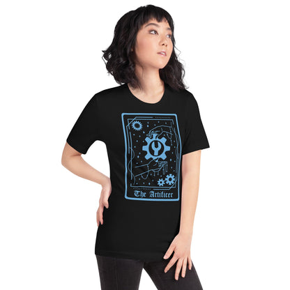 Printify T-Shirt The Artificer Tarot Card T-Shirt