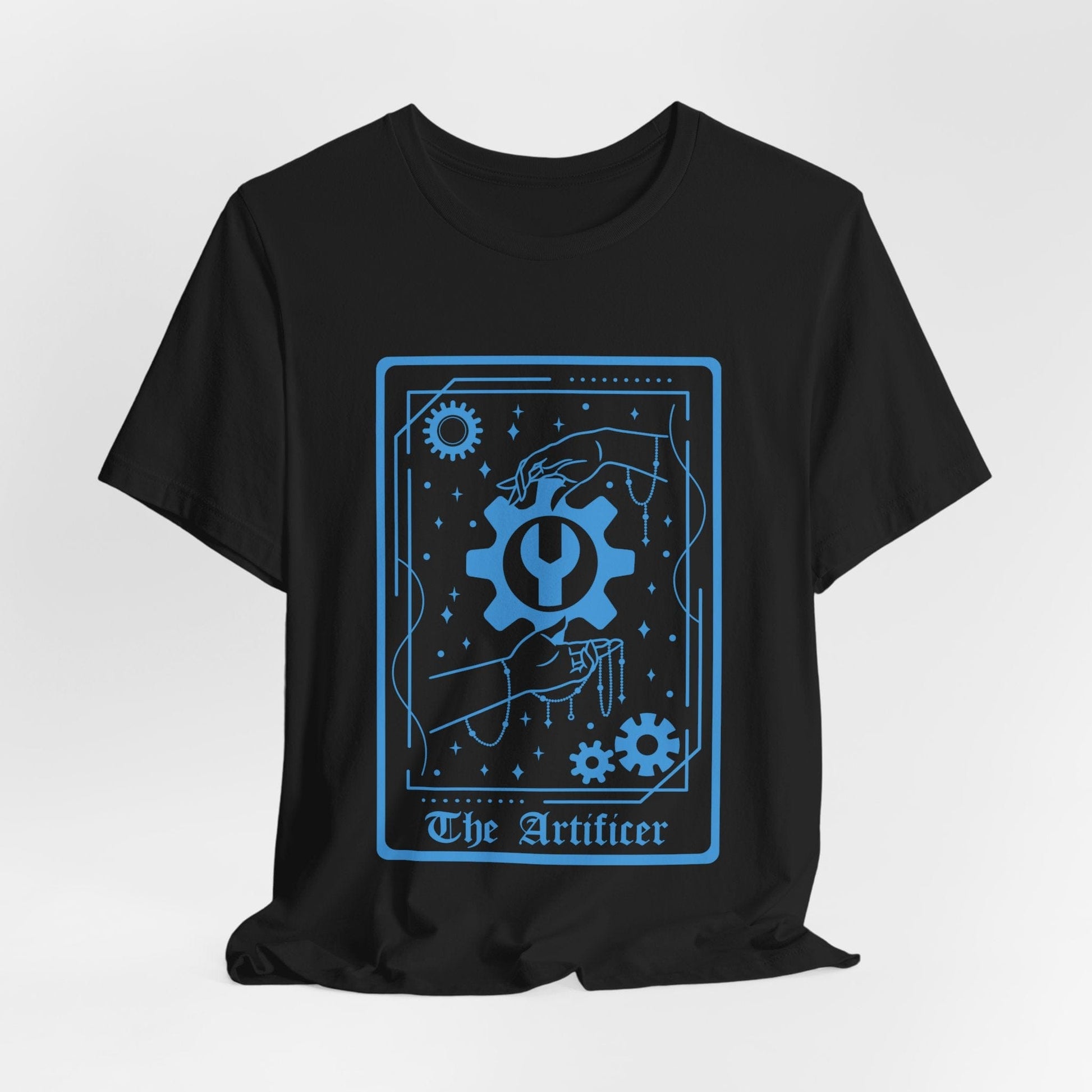 Printify T-Shirt Black / S The Artificer Tarot Card T-Shirt