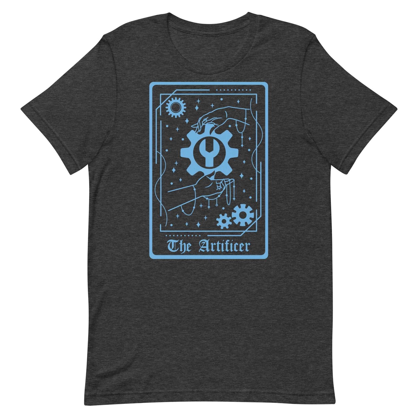 Printify T-Shirt Dark Grey Heather / S The Artificer Tarot Card T-Shirt