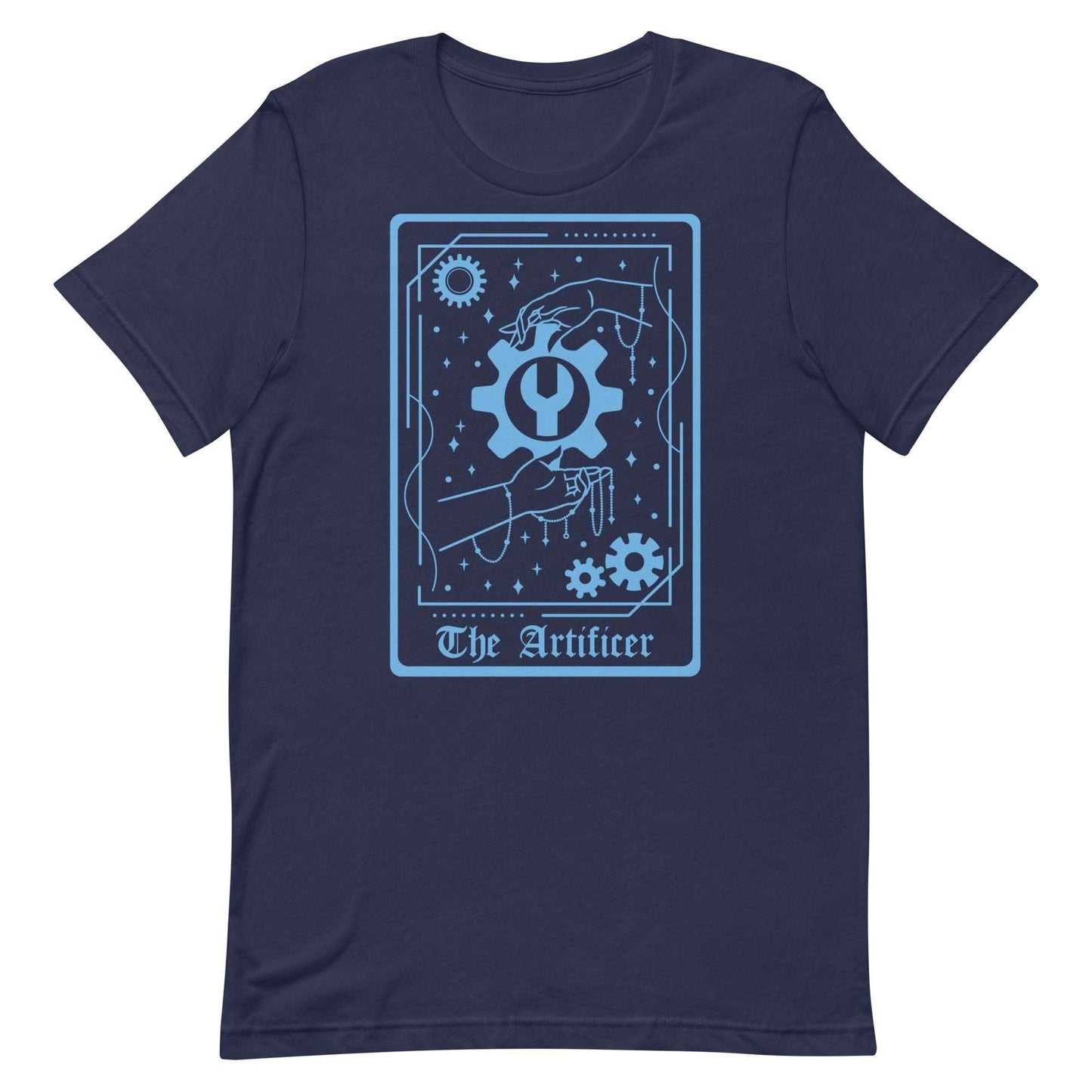 Printify T-Shirt Navy / S The Artificer Tarot Card T-Shirt