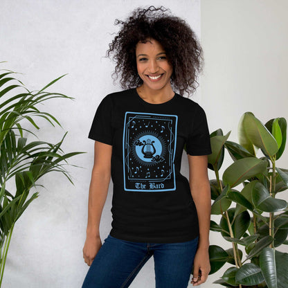 Printify T-Shirt The Bard Tarot Card T-Shirt