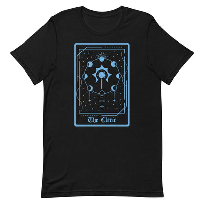 Printify T-Shirt Black / S The Cleric Tarot Card T-Shirt