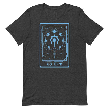 Printify T-Shirt Dark Grey Heather / S The Cleric Tarot Card T-Shirt