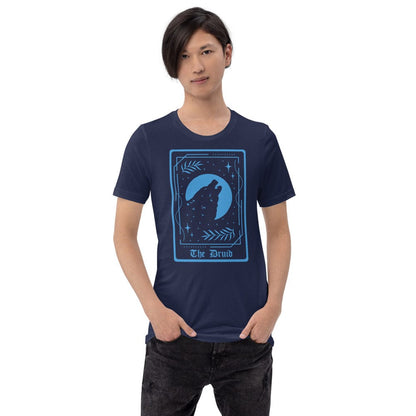 Printify T-Shirt The Druid Tarot Card T-Shirt