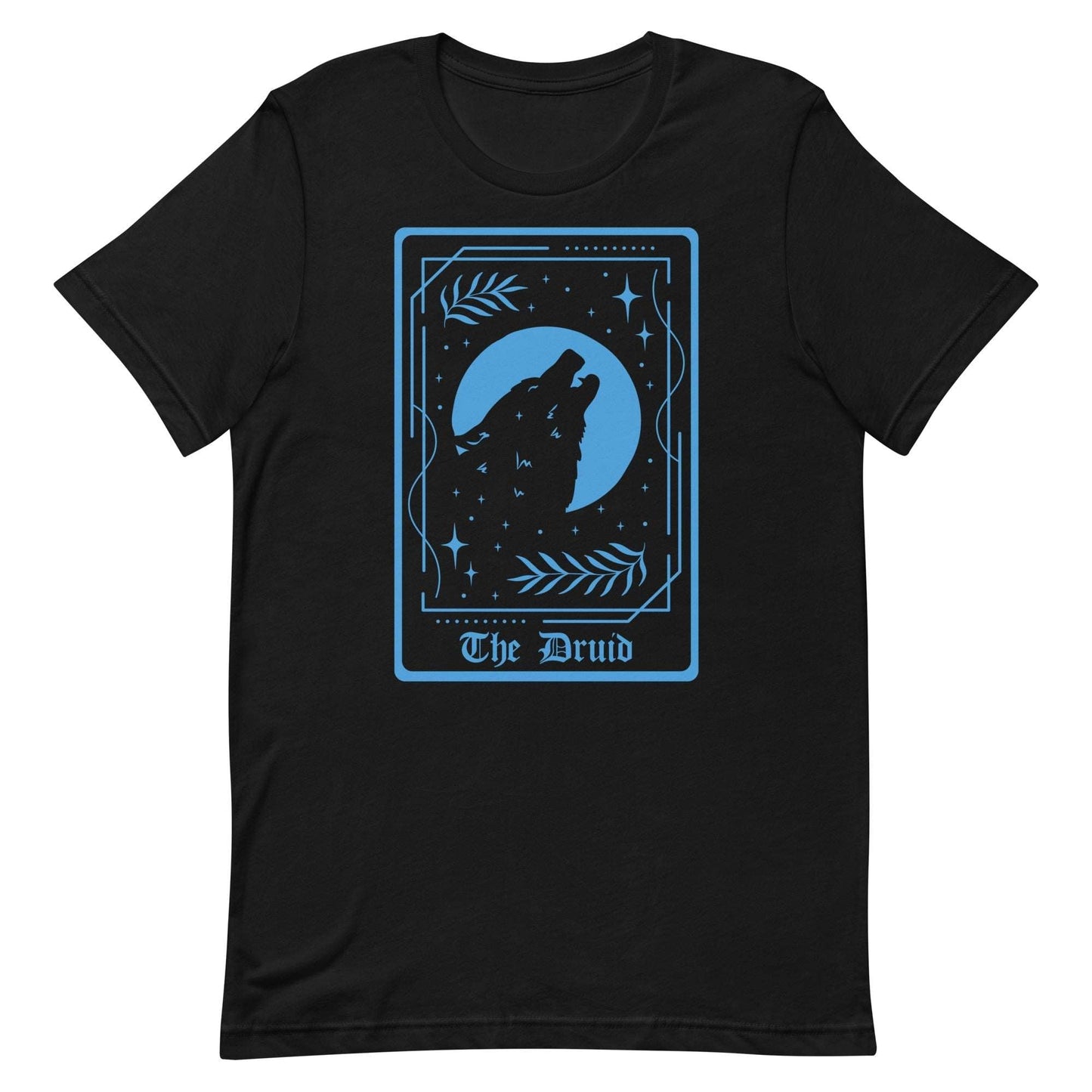 Printify T-Shirt Black / S The Druid Tarot Card T-Shirt