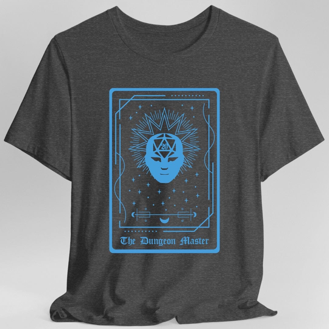 Printify T-Shirt Dark Heather / S The Dungeon Master Tarot Card T-Shirt