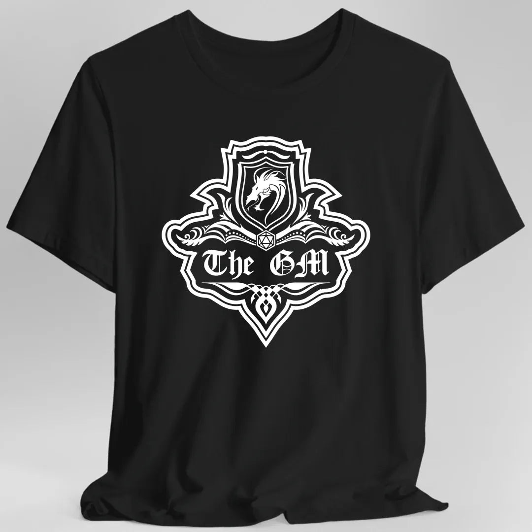 Printify T-Shirt Black / S The GM Emblem T-Shirt
