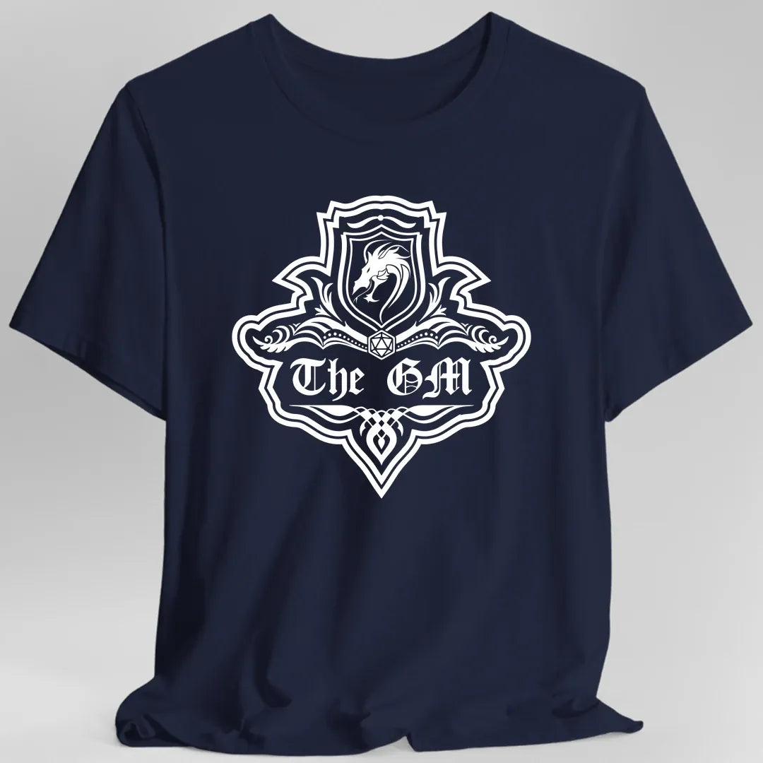 Printify T-Shirt Navy / S The GM Emblem T-Shirt