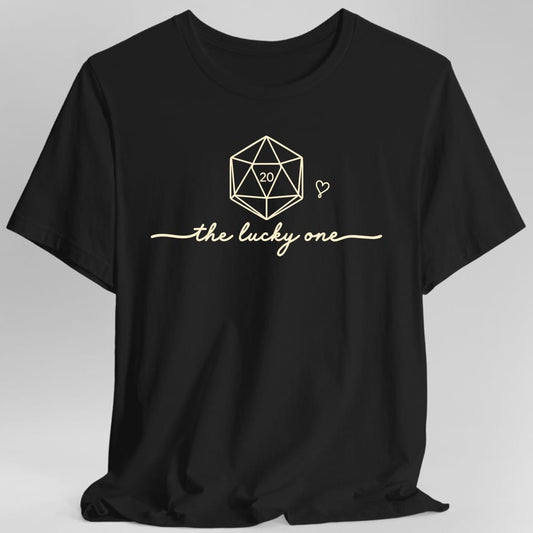 Printify T-Shirt Black / S The Lucky One T-Shirt
