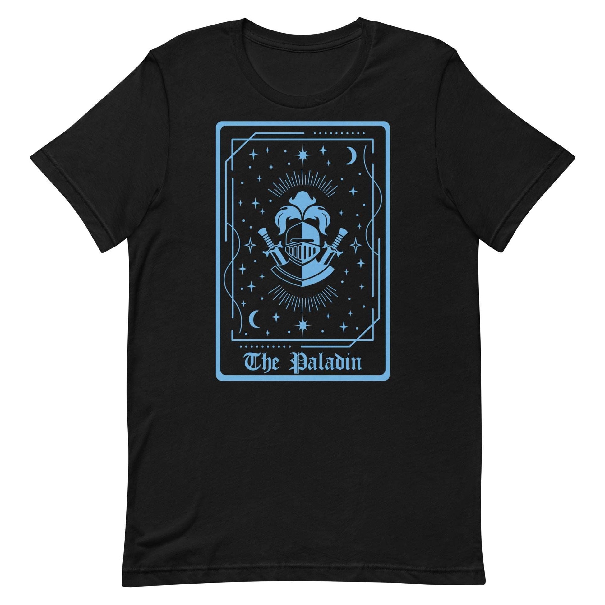 Printify T-Shirt Black / S The Paladin Tarot Card T-Shirt