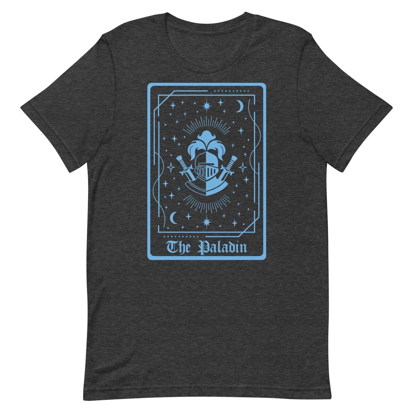 Printify T-Shirt Dark Grey Heather / S The Paladin Tarot Card T-Shirt