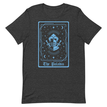 Printify T-Shirt Dark Grey Heather / S The Paladin Tarot Card T-Shirt