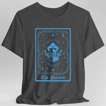 Printify T-Shirt Dark Heather / S The Paladin Tarot Card T-Shirt