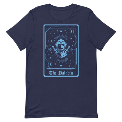 Printify T-Shirt Navy / S The Paladin Tarot Card T-Shirt