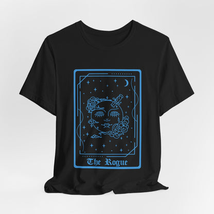 Printify T-Shirt Black / S The Rogue Tarot Card T-Shirt