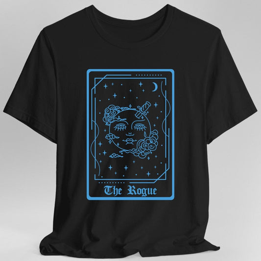 Printify T-Shirt Black / S The Rogue Tarot Card T-Shirt