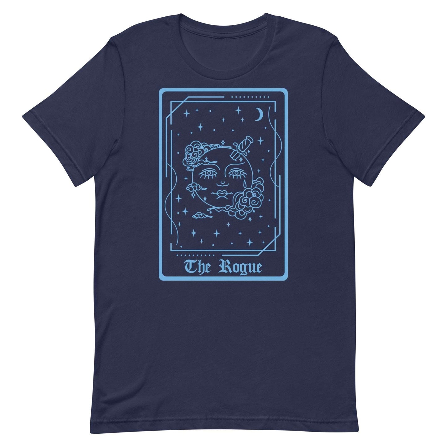 Printify T-Shirt Navy / S The Rogue Tarot Card T-Shirt