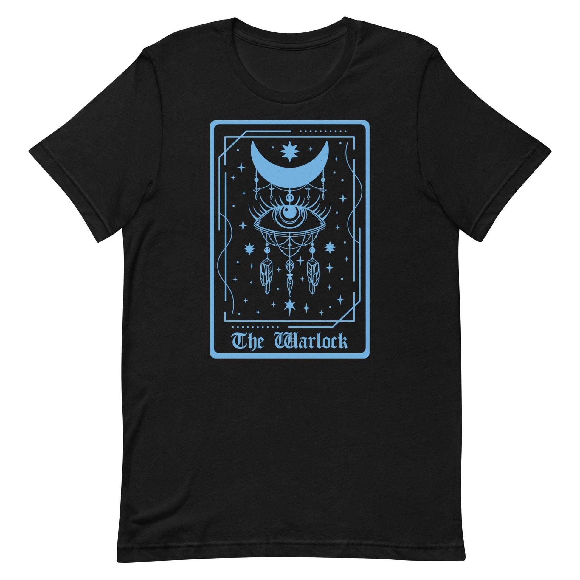 Printify T-Shirt Black / S The Warlock Tarot Card T-Shirt