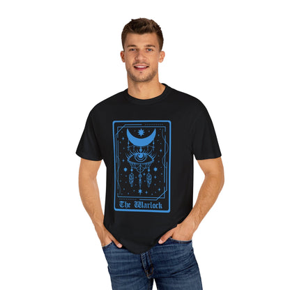 Printify T-Shirt The Warlock Tarot Card T-Shirt - Comfort Colors