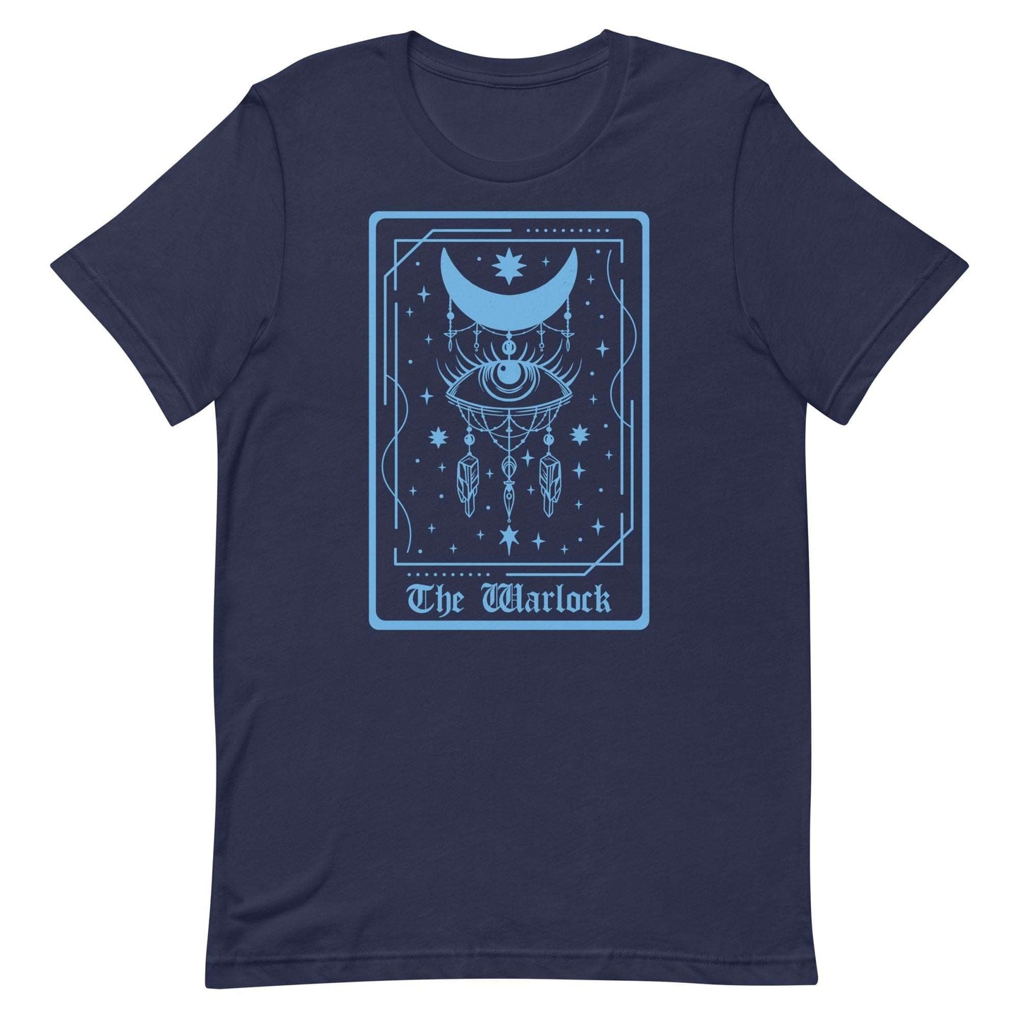 Printify T-Shirt Navy / S The Warlock Tarot Card T-Shirt