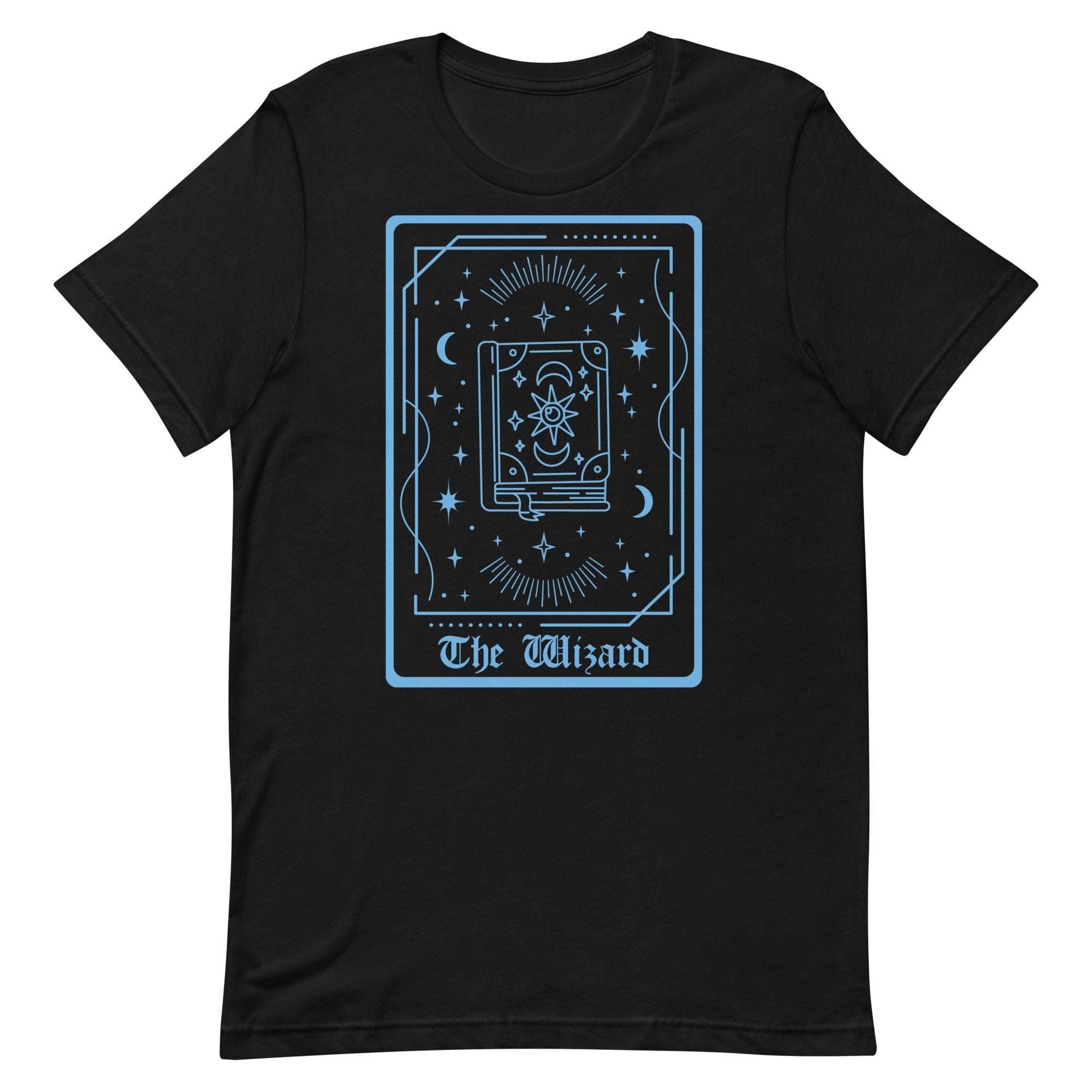 Printify T-Shirt Black / S The Wizard Tarot Card T-Shirt