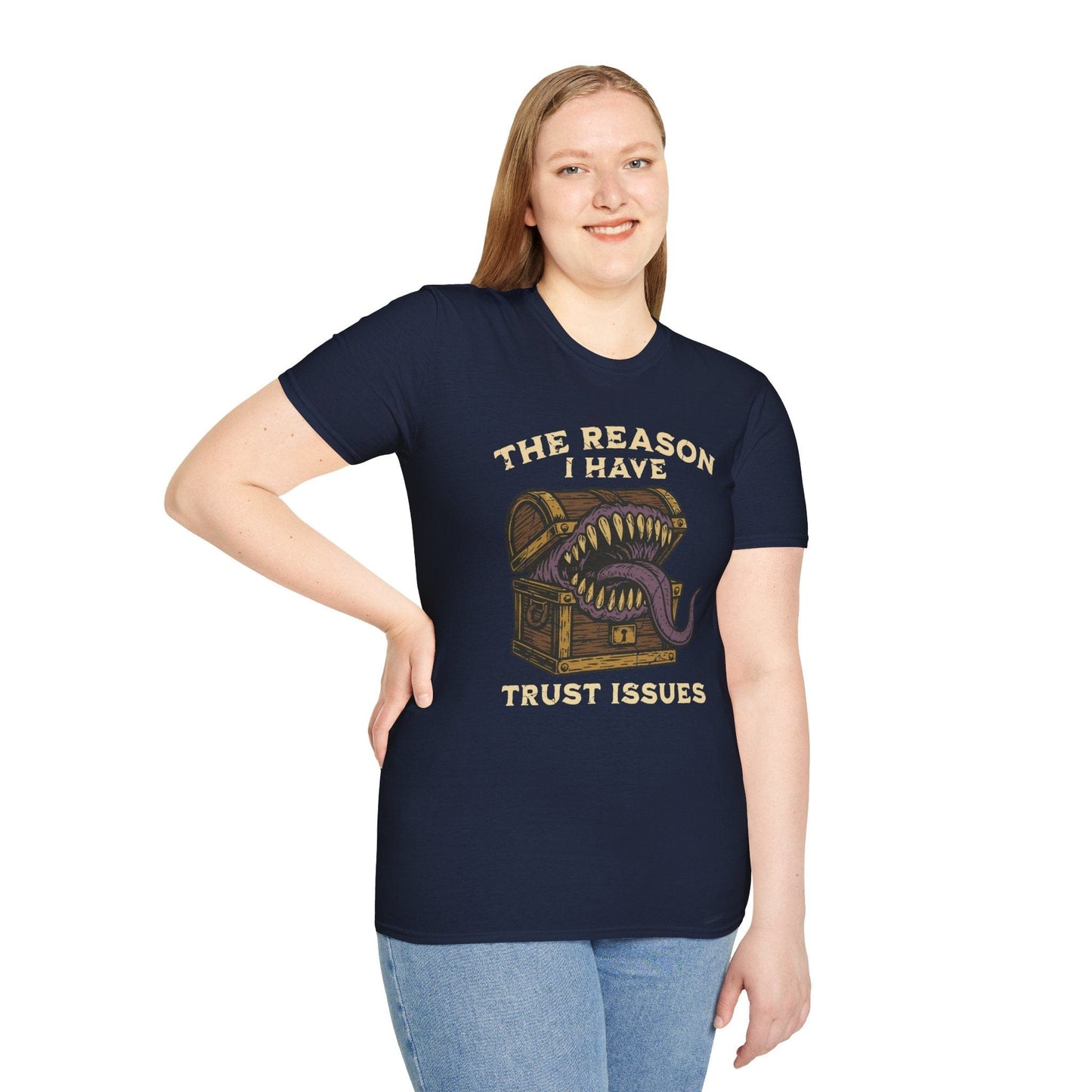 Printify T-Shirt Trust Issues Mimic Shirt