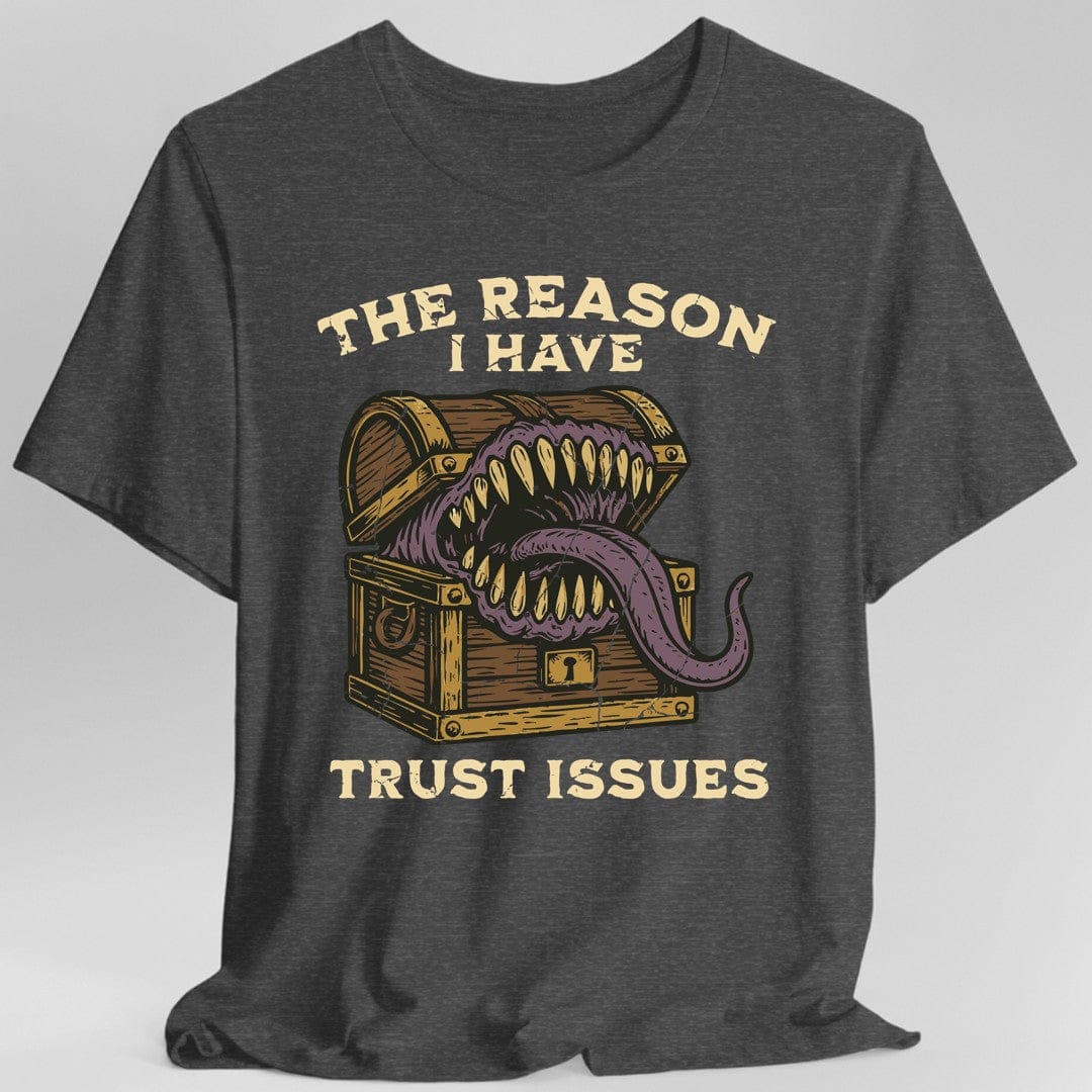 Printify T-Shirt Dark Heather / S Trust Issues Mimic Shirt