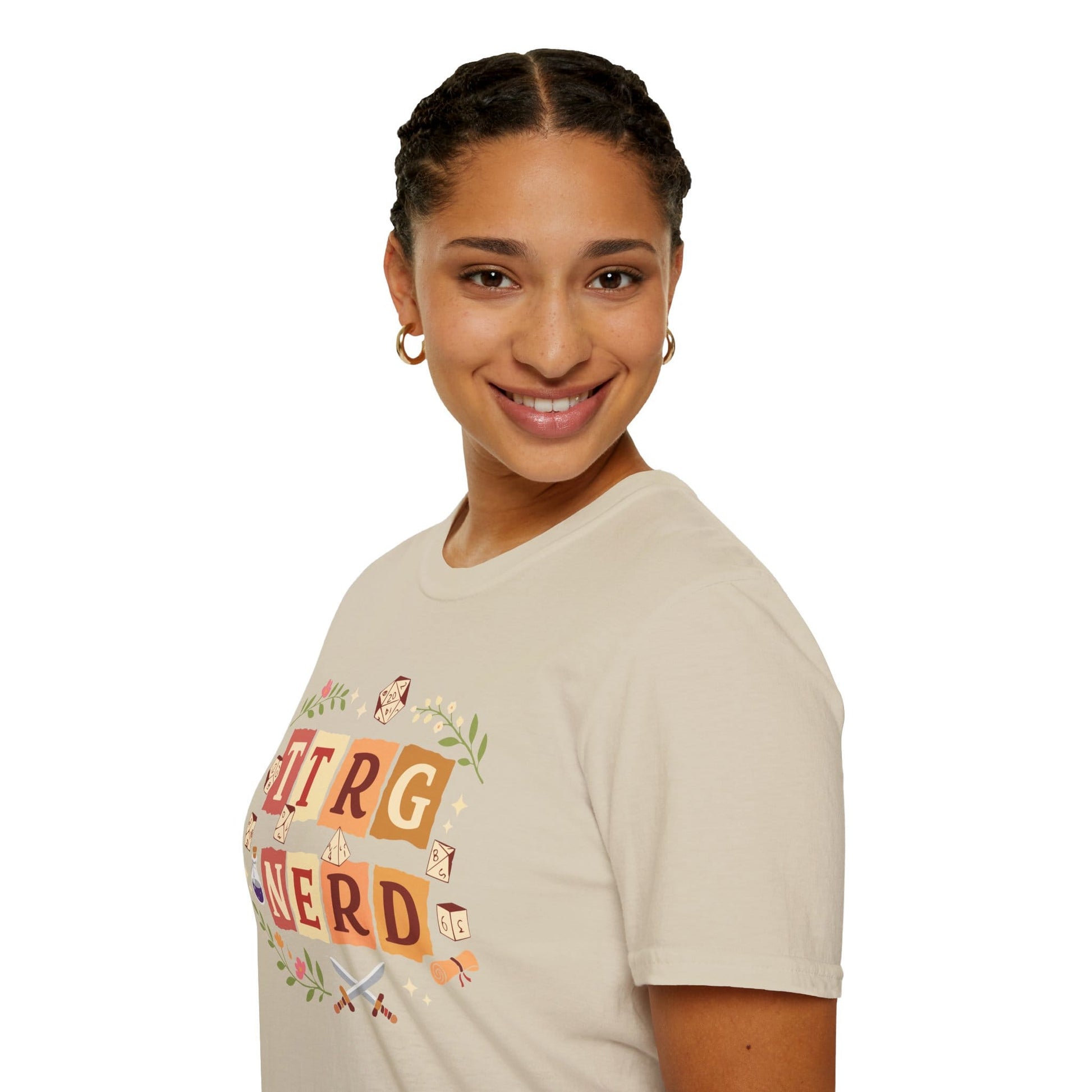 Printify T-Shirt TTRPG Nerd T-Shirt