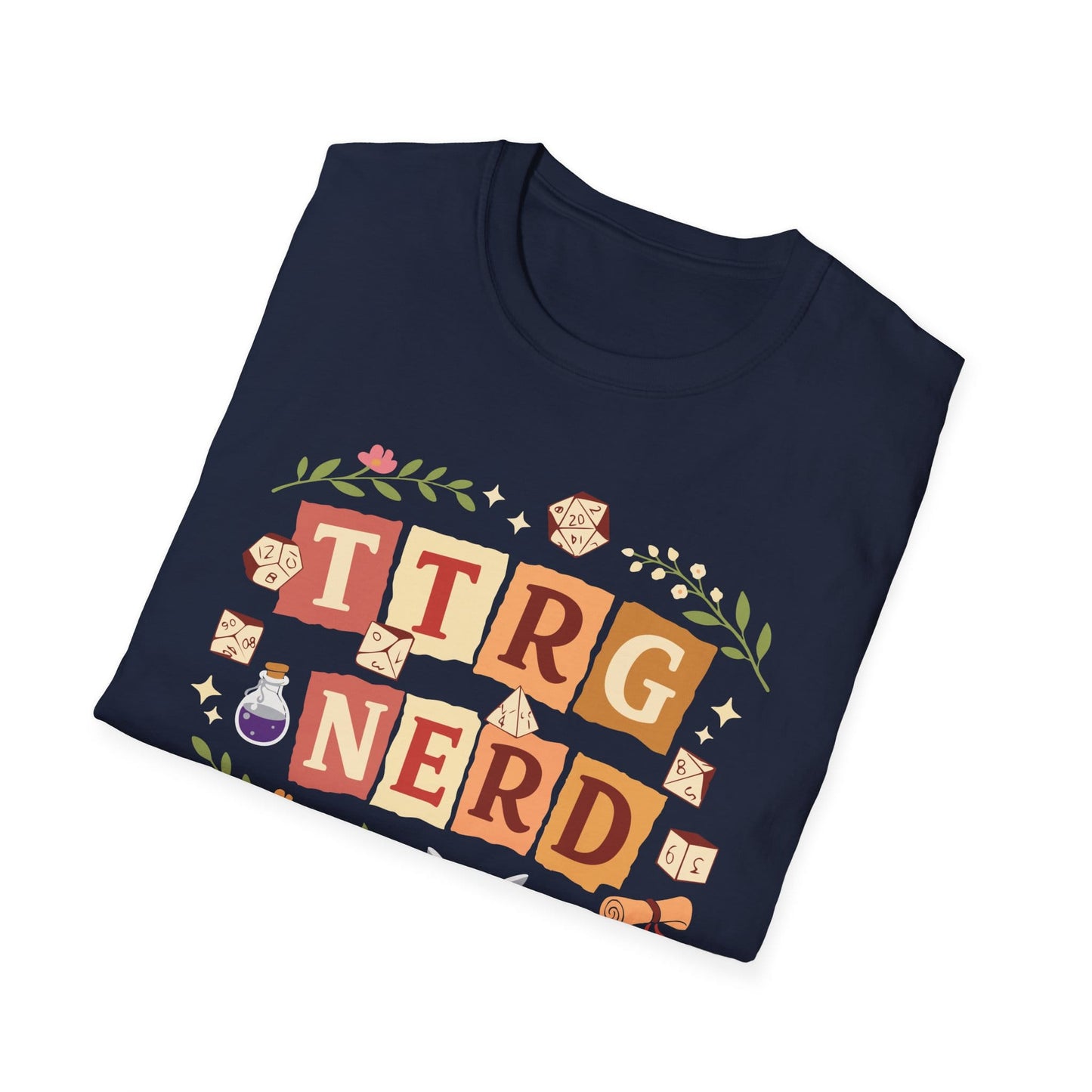 Printify T-Shirt TTRPG Nerd T-Shirt