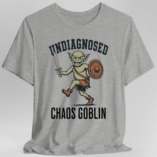 Printify T-Shirt Sport Grey / S Undiagnosed Chaos Goblin T-Shirt