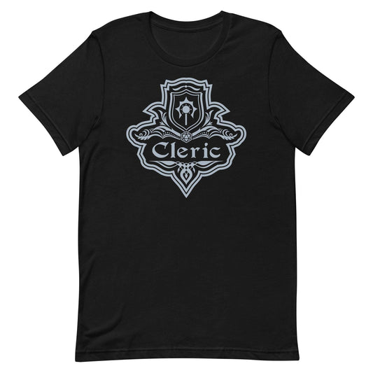 DnD Cleric Class Emblem T-Shirt - Dungeons & Dragons Cleric Tee