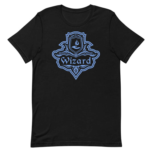 DnD Wizard Class Emblem T-Shirt - Dungeons & Dragons Wizard Tee