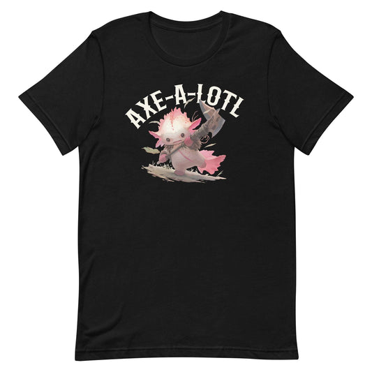 Axe-A-Lotl DnD T-Shirt - Cute Funny Dungeons & Dragons Tee