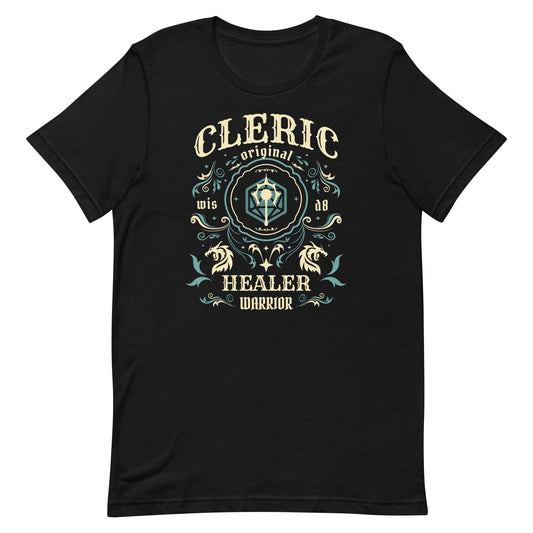 Cleric DND Shirt, Dungeons & Dragons Cleric Class Gift