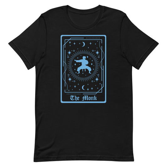 The Monk Tarot Card T-Shirt – DnD Class Series
